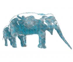 Изображение продукта WALL&DECO Aqua elephas