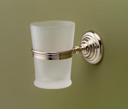 DevonDevon Chelsea glass cup toothbrush holder - 1