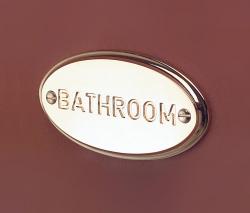 DevonDevon Old Navy Small plate “bathroom” - 1