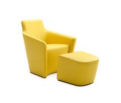 Изображение продукта Leolux Fiji кресло с подлокотниками with Footstool