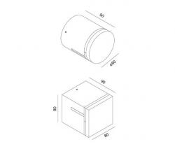 Wever&Ducre Sköll square surface white - 4