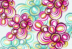 Изображение продукта wallunica Abstract Pattern | Abstract circular design