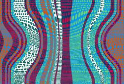 Изображение продукта wallunica Abstract Pattern | Abstract distorted design