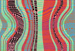 wallunica Abstract Pattern | Abstract distorted design - 1