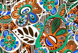 Изображение продукта wallunica Abstract Pattern | Abstract floral design