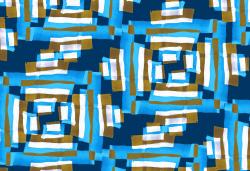 Изображение продукта wallunica Geometric Design | Blue and brown geometric pattern