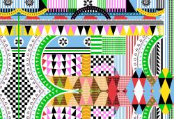 Изображение продукта wallunica Geometric Design | Colorful geometric pattern