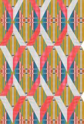 Изображение продукта wallunica Geometric Design | Diamonds over repeating striped background