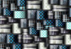 wallunica Geometric Design | Different patterns layered - 1