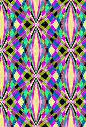 wallunica Geometric Design | Repeating pattern of geometric shapes - 1