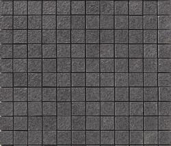 Apavisa Lava negro bocciardato mosaico - 1