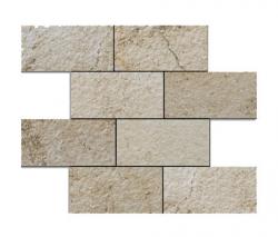 Apavisa Neocountry beige bocciardato mosaico - 1