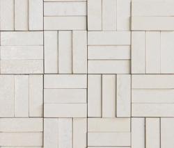 Apavisa Xtreme white lappato mosaico brick - 1