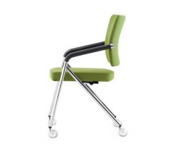 Изображение продукта Dauphin JoinMe Four-legged стул с подлокотниками 001