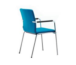 Изображение продукта Dauphin Plenar2 conference four-legged стул с подлокотниками 003