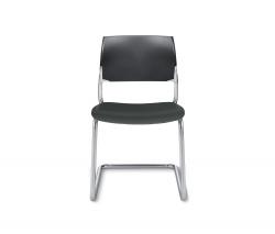 Dauphin Previo кресло на стальной раме стул с подлокотниками 080 - 1