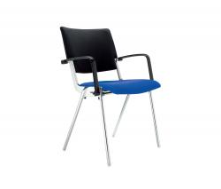 Изображение продукта Dauphin Sento Four-legged стул с подлокотниками 065
