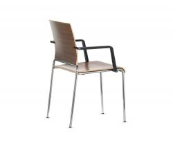 Изображение продукта Dauphin Siamo Four-legged стул с подлокотниками 030