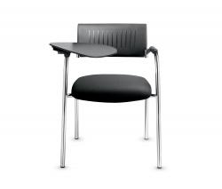 Изображение продукта Dauphin Teo 1 Four-legged chair with writing tablet 036