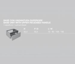 Milldue Four Seasons умывальная раковина unit - 7