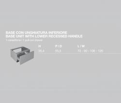 Milldue Four Seasons умывальная раковина unit - 5