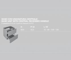 Milldue Four Seasons умывальная раковина unit - 4