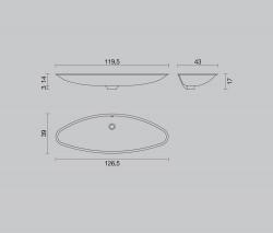 Milldue Occhio Grande умывальная раковина undermounted - 2