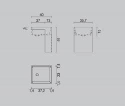 Milldue Prop H49/D35.7 Pivot умывальная раковина semi-insert - 2