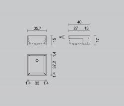 Milldue Prop умывальная раковина semi-insert - 5