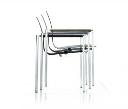 Solpuri Pure stainless steel stacking chair - 5