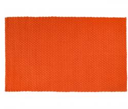 One Nordic Basketweave rug | orange - 1