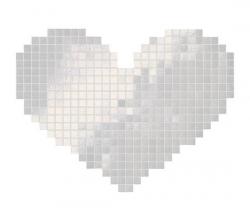 Fap Ceramiche Cupido Cuore Bianco Mosaico - 1