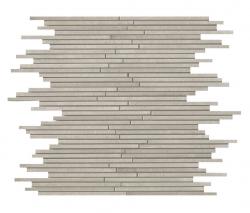 Fap Ceramiche Evoque Tratto Grey Mosaico Wall - 2