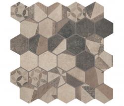 Fap Ceramiche Terra Deco Beige Esagono Mosaico - 2