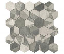Fap Ceramiche Terra Deco Grey Esagono Mosaico - 2