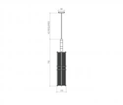 Bert Frank Arbor подвесной светильник White & Chrome - 2