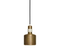 Bert Frank Riddle подвесной светильник White & Brass - 1