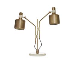 Изображение продукта Bert Frank Riddle настольный светильник White & Brass