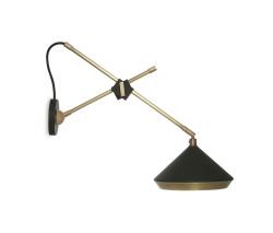 Изображение продукта Bert Frank Shear настенный светильник Black & Brass