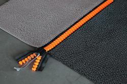 Carpet Sign Jewels - Zipper XL neon orange - 1