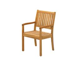Изображение продукта Gloster Furniture Kingston обеденный стул с подлокотниками