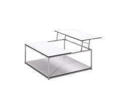 Gloster Furniture Cloud 100x100 Dual Height журнальный столик - 2