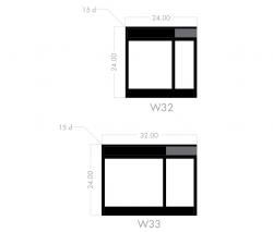 Skram wishbone nightstand | приставной столик - 4