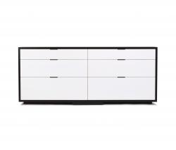 Skram lineground 6-drawer horizontal bureau - 1