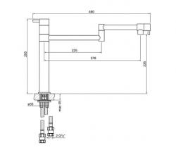 Steinberg 100 1490 Single lever sink mixer - 2