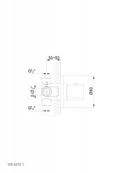 Steinberg 100 4372 Concealed 3-way diverter - 2