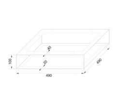 Steinberg 390 0551 Optional installation frame - 2