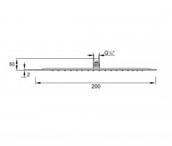 Steinberg 390 1686 Rain shower Ø 200 mm - 2