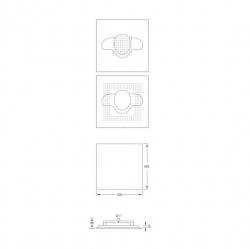 Steinberg 390 5511 Tropical Rain shower, 500 x 500 mm - 2