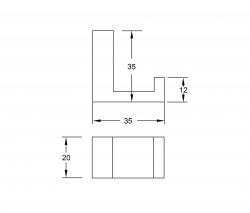 Steinberg 460 2400 крючок для полотенец - 2